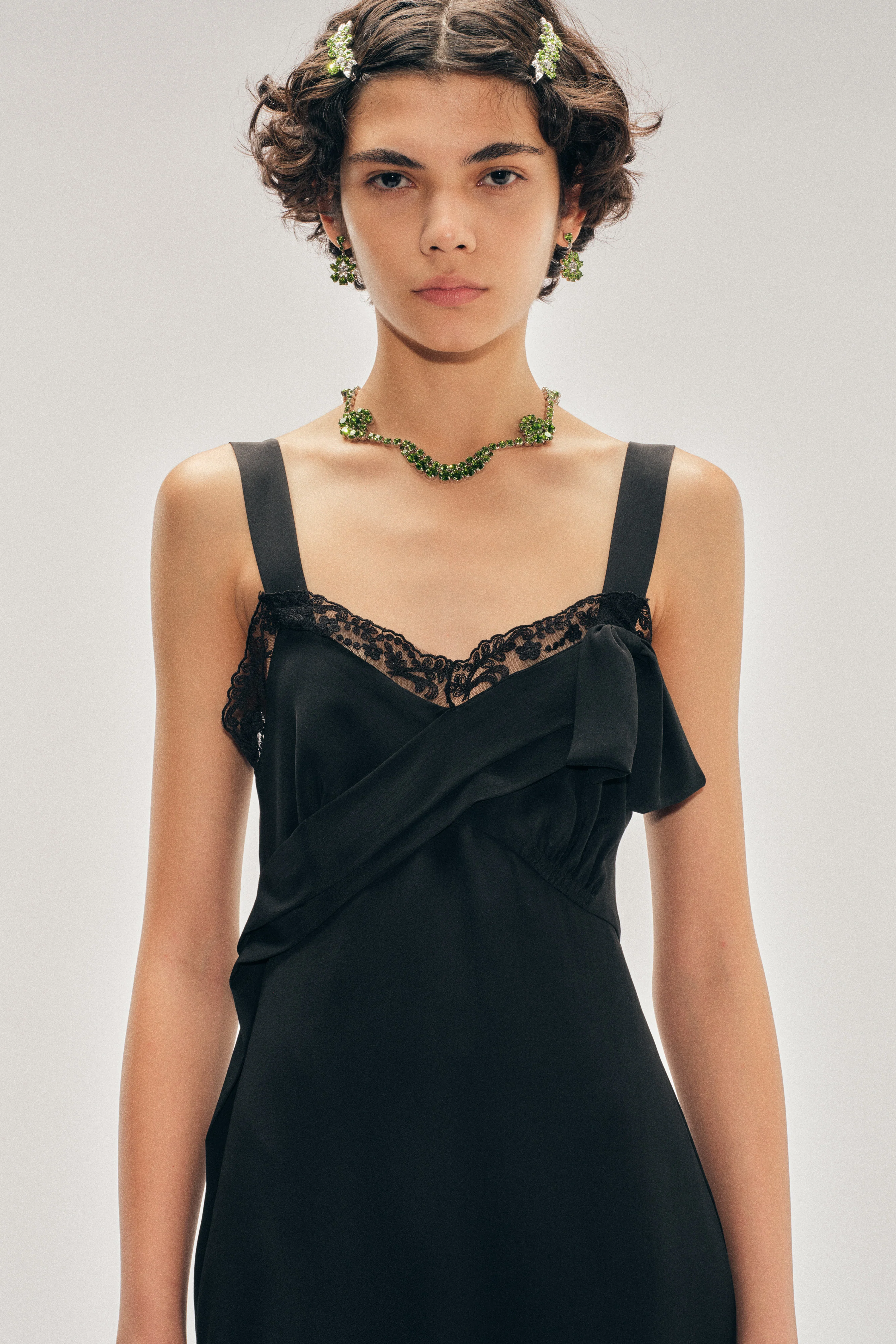 Bow Sash Slip Dress - Image 4