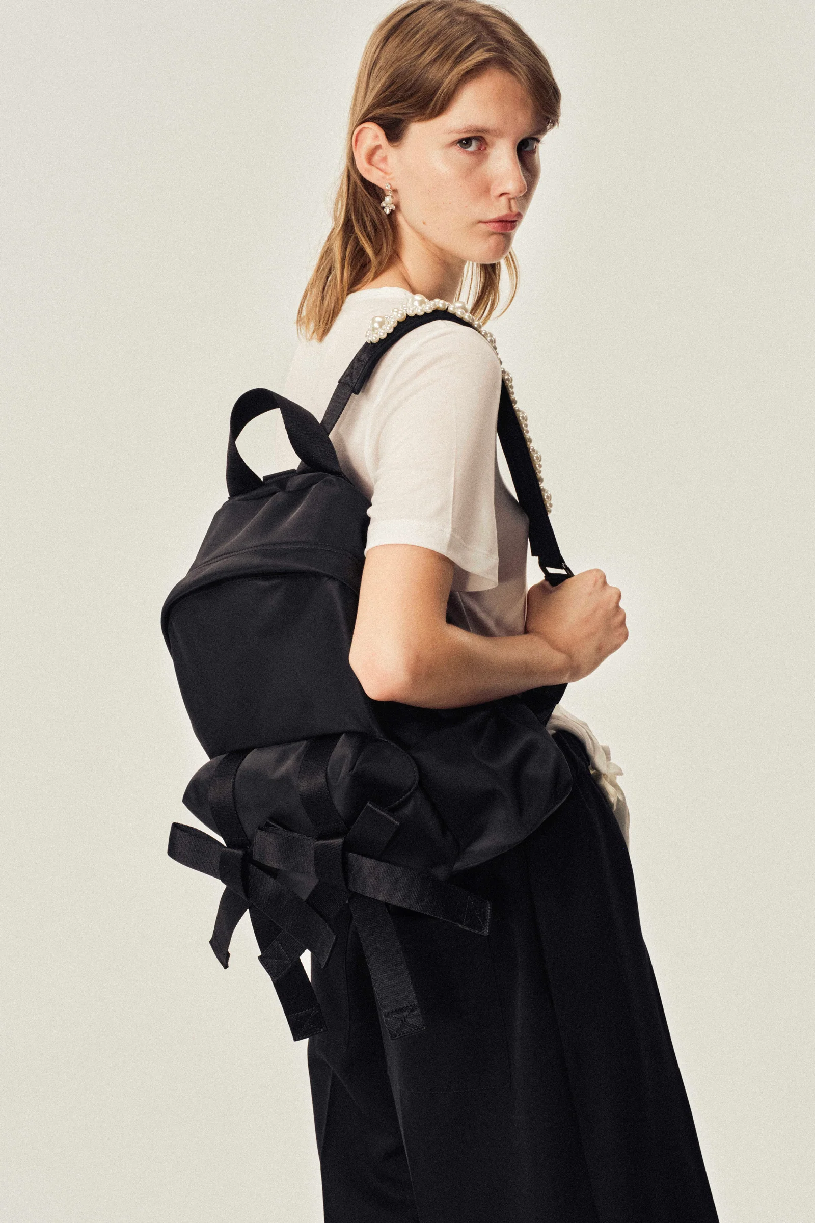 Beaded Utility Bow Backpack - Image 4
