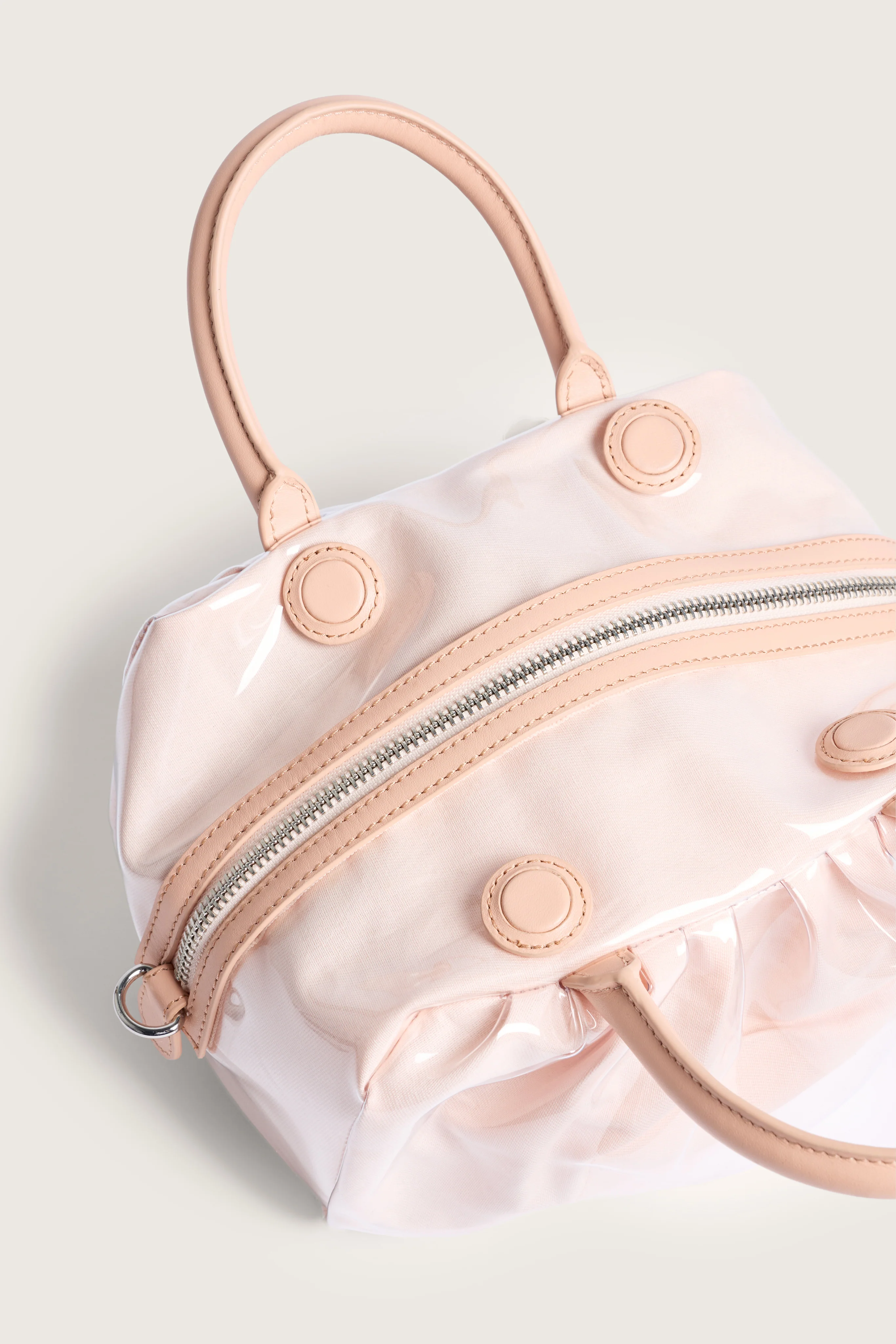 Mini Gathered Top Handle Bag - Image 3